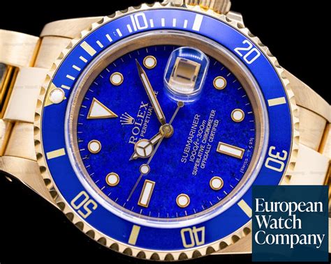 rolex submariner 16618 weight|rolex lapis lazuli.